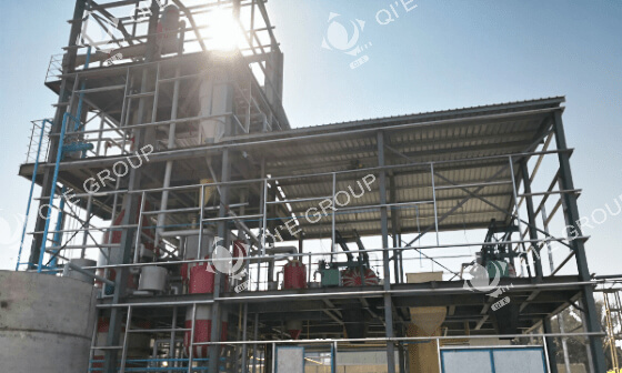 120TPD Oil Refine Production Line In Egypt