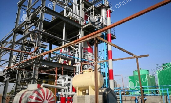 120TPD Oil Refine Production Line In Egypt